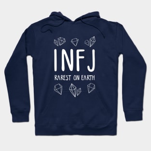 INFJ, rarest on Earth Hoodie